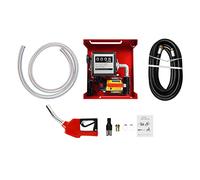 Pompe à gazole 230 V, pompe à fioul Premium, pompe à carburant, pompe à huile auto-amorçante, stations-service mobiles, avec tuyaux et pistolet distributeur, poignée pour station-service, pompe à