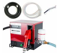 Pompe à gazole auto-amorçante, 60L/min 550W 230V Pompe à gazole pour station-service auto-amorçante Dieselmeister, pompe à carburant, buse à carburant