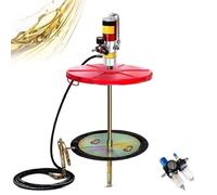 Pompe à graisse pneumatique avec rapport haute pression et tête pivotante pour lubrification automobile et machines lourdes