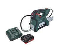 Pompe à graisse sans fil Metabo FP 18 LTX 18 V 690 bar + 1 batterie 4,0 Ah + chargeur
