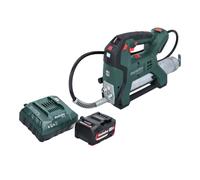 Pompe à graisse sans fil Metabo FP 18 LTX 18 V 690 bar + 1 batterie 4,0 Ah + chargeur