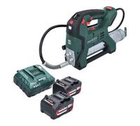 Pompe à graisse sans fil Metabo FP 18 LTX 18 V 690 bar + 2 batteries 4,0 Ah + chargeur