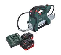 Pompe à graisse sans fil Metabo FP 18 LTX 18 V 690 bar + 2 batteries LiHD 5,5 Ah + chargeur
