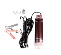 Pompe à huile auto-amorçante, 45l/min, 12V, coque en aluminium, Compatible avec le transfert de carburant Submersible, huile Diesel et eau