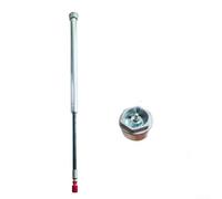 Pompe à huile d'amortissement hydraulique de fourche avant pour systèmes de suspension VTT supportant l'amortissement réglable sans démontage (B)