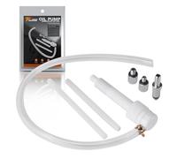 Pompe à huile de transmission pour bouteilles Quart standard, pompe à huile manuelle avec adaptateurs métalliques de 3/8", 8 mm et 10 mm pour moteurs hors-bord Mercury et Mariner