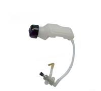 Pompe à huile électrique pour chaîne de tronçonneuse Système de lubrification automatique pour barre de 30,5 cm - Boîtier en plastique rapide à installer pour outils de jardin Blanc 10,7 x 3,1 x 6,6