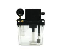 pompe à huile lubrifiante automatique Système de pompe lubrification avec jauge, sortie d'huile électromagnétique automatique, 0,5 l 1l 2l AC 110V 220V(AC110V,CN_ONLY ACCESSORIES)