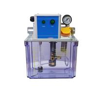 Pompe à huile lubrifiante CNC automatique Pompe à engrenages électrique automatique 3L à lubrification par résistance avec capteur for système d'huile(220V,Pressure switch N.C)