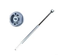 Pompe à huile pour fourche avant de vélo, accessoire de réparation, système d'amortissement de ligne pour vélos de 26/27,5/29 pouces, alliage d'aluminium doré et argenté (contrôle de l'épaule)