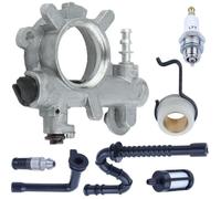 Pompe à huile Vers de verrouillage Huile de carburant Kit de ligne de filtrage de pétrole Ajustement pour STIHL 034 036 MS360 With