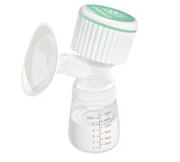 Pompe à lait électrique, bouteilles d'allaitement, bouteille d'alimentation au lait, capacité à double pompage rechargeable et puissance d'aspiration forte portable pour la femme