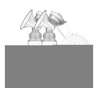 Pompe à lait électrique, pompe électrique portable pour les soins infirmiers, Extracteurs de lait maternel rechargeables avec 2 bouteilles de, Modes multiples, faible bruit pour les nouvelles mèr