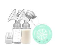 Pompe à lait : pompe d'allaitement électrique, pompe à lait portable 4 modes, pompes sans douleur d'aspiration forte pompe automatique d'allaitement pour voyager et à la maison Protecteur de Fl