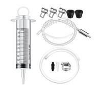 Pompe à liquide de frein - Pompe d'aspiration pour enlever l'huile - Kit d'extraction de 12 pièces pour vidange de voiture, atelier, moto, bateau