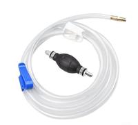 Pompe à liquide manuelle efficace pour déplacer le diesel pour le gaz et l'eau avec tuyau transparent et mécanisme d'ampoule en caoutchouc facile à prendre en main