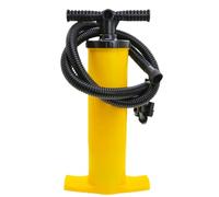 Pompe à main - Gonfleur d'air manuel à double action 4L, corps en PVC durable de 8,66 x 3,74 x 17,32 pouces, tube polyvalent de 51,18 pouces | Lits gonflables radeaux tentes piscines matelas pneumatiq