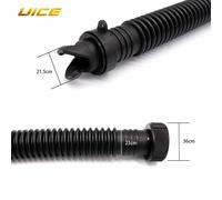 Pompe À Main Haute Pression Pour Pagaie Debout,Sup Board,Pompe Sup,Tuyau De Gonflage Souple,Tuyau Zray,Bateau Gonflable - Type Black Length 129cm