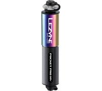 Lezyne Mini-pompe CNC Pocket Drive Pro HV – 90 PSI – Argenté (Neo Metallic)