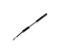 PRO Bikegear Mini-pompe Team HP – Haute pression 11 bar, tuyau flexible, aluminium – Noir