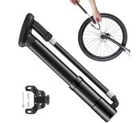 Pompe à main pour bateaux gonflables, manuel de la pompe à air, gonfleur en d'aluminium, gonfleur de pneu pompe à air 130psi, fournitures de vélo haute pression portables pour motos, scooters