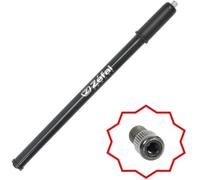 Pompe À Main Vélo Zéfal Traditionnelle 800 - Noir - Adaptateur De Valve Inclus Multicolore