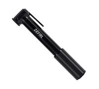 Zéfal Pompe à main vélo Road Micro – Robuste et légère – Argent/Noir, 165 mm, 7 bar, Presta/Schrader