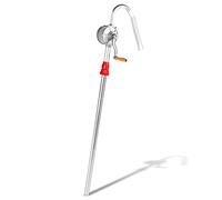 Pompe à Manivelle 29L / Min, Pompe à Manuelle avec Poignée Antidérapante, Fioul Pompe à Tambour Alliage D'aluminium de Haute Qualité, pour le Transfert de Liquides