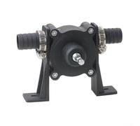 Pompe à manivelle auto-amorçante robuste compatible avec les perceuses électriques pour un transfert efficace de l'eau et de l'huile, design compact et portable pour une utilisation sur le terrain