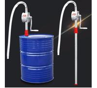 Pompe à Manivelle Rotative de Pompe à Fût de Baril de Pétrole Essence à Diesel en Alliage d'Aluminium-HAJ