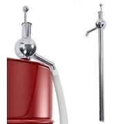 Pompe à manuelle, inox, 95 cm