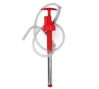 Pompe À Manuelle Portable Pour Tambours De 20L - Pompe De Transfert Étanche Avec Tuyau De 50 Pouces Et Buse En Acier Inoxydable Idéale Pour Liquides Épais Et Viscosité Élevée