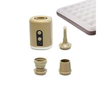 Pompe à matelas pneumatique, pompe à air portable - Outil déflé de gonflé électrique portable, batterie compacte, 1600 mAh, pompe à air rechargeable légère pour randonnée, pique-nique, zain