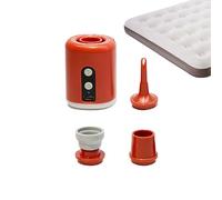 Pompe à matelas pneumatique, pompe à air portative | Flammateur électrique ultra-rapide pour flotteurs de piscine,Pompe à batterie rechargeable multifonctionnelle de 1600 mAh pour flotteurs de piscin