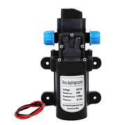 Pompe à Membrane 12 Volts DC 1Pompe à Eau Haute Pression 116Psi 5L/min 60W Pompe de Pulvérisation Auto-amorçante avec Pressostat pour Caravane Camping Boat RV Marine
