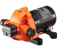 pompe à membrane 12V 1,8GPM 6,81L/min - Pompe à eau à 3 compartiments avec pressostat - 60W - Données haute performance pour le jardin et l'agriculture