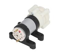 Pompe à Membrane 12V DC, Débit 1,8 L/min, Tête de Refoulement 3 Mètres - Contrôle Intelligent, Résistance Électrique Élevée, Usage pour Aquarium et Laboratoire