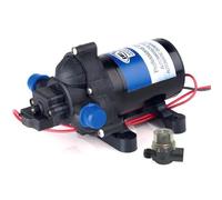 Pompe à membrane 7l min 1.4 bar 12V CARBEST avec pré-filtre