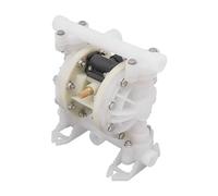 Pompe à membrane à air comprimé, pompe à membrane pneumatique pompe à membrane pneumatique en plastique technique 226,38 pieds pompe à diaphragme avec silencieux, débit : 2 tonnes/h