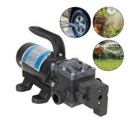 Pompe à membrane à air Pompe auto-amorçante à diaphragme, pompe à eau électrique agricole, Micro pulvérisation d'eau à haute pression, lava de voiture 8L/min DC 12V 100W