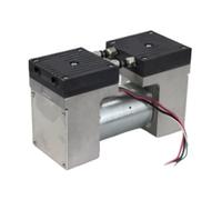 Pompe à membrane miniature à vide poussé à double tête, 60 L/min, 90 KPa