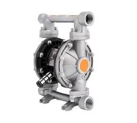 Pompe à membrane pneumatique QBY3-10/15/20/25/32/40PFFF Pompe de transfert en plastique technique, acier inoxydable et alliage d'aluminium(QBY3-32PTFF)