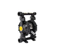 Pompe à membrane pneumatique QBY3-25, en acier inoxydable, alliage d'aluminium, PP, résistante à la corrosion, for produits chimiques et adhésifs for eaux usées(QBY3-25GAAA)