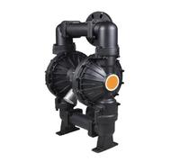 Pompe à membrane pneumatique QBY3-80LTFF en alliage d'aluminium DN80, diamètre d'entrée 1/2 po