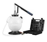 Pompe à membrane, Pompe à liquide de transmission Remplisseur transfert fluide ATF 7,5 L avec soupape commande et amp;Kit 15 adaptateurs communs for le remplacement l'huile
