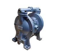 Pompe à membrane, Pompe à membrane pneumatique de qualité industrielle A10/pompe peinture/pompe peinture en aérosol/pompe encre for machine d'impression/pompe colle/pompe huile(Silver Bare Pump)