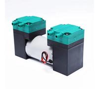 Pompe à membrane, Pompe à vide sans huile 2AP51, pompe d'aspiration à pression négative, pompe à membrane à double tête, adaptée aux massages de voiture de beauté(12v)