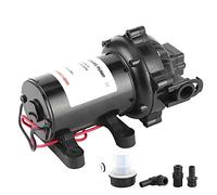 Pompe à membrane Torvex, pompe à eau auto-amorçante 12 V, pompe de transfert de pompe à pression 60 PSI 3,0 GPM pour système d'eau douce de bateau marin RV