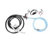 Pompe à Moteur électrique Auto-amorçante, Pompe de Transfert de Carburant 12 V avec Interrupteur, Hauteur D'aspiration de 16,4 Pieds, Tête de Décharge de 32 Pieds, Pompe de