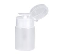 Pompe à ongles 60 ml en plastique, nettoyeur de pompe vide pour dissolvant liquide clair, bouteille